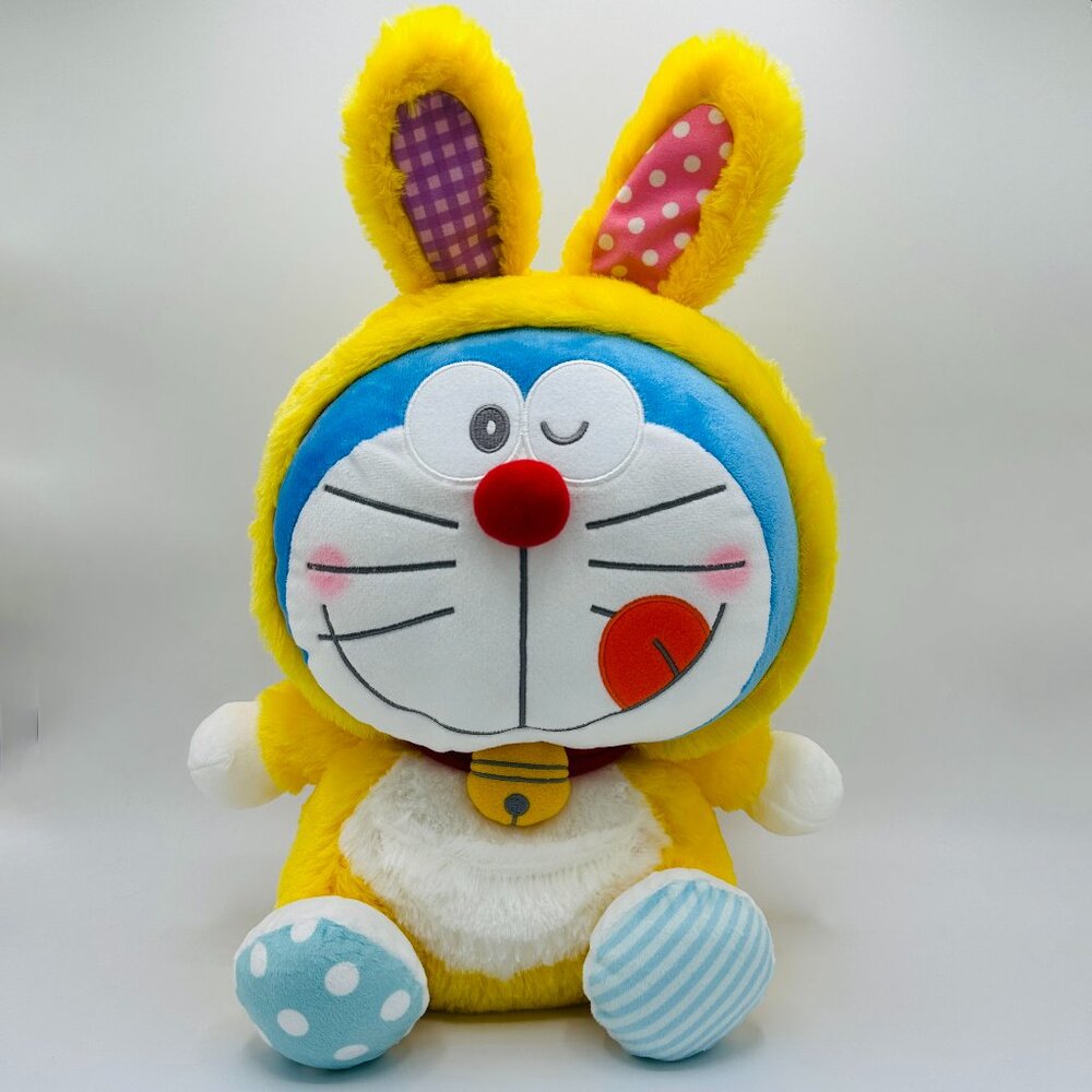 Doraemon Yellow Bunny Onesie Plush